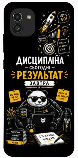 Чохол на Samsung Galaxy A03 Дисципліна фото 1 з 1