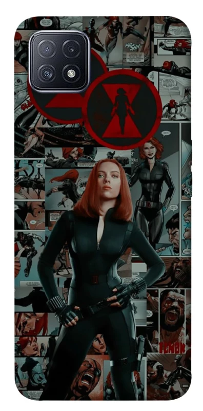 Чехол на Oppo A73 Black Widow фото 1 из 1