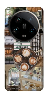 Чохол на Xiaomi 14 Ultra Coffee collage ver.5 фото 1 з 1