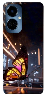 Чохол на TECNO Camon 19 Cyber butterfly фото 1 з 1