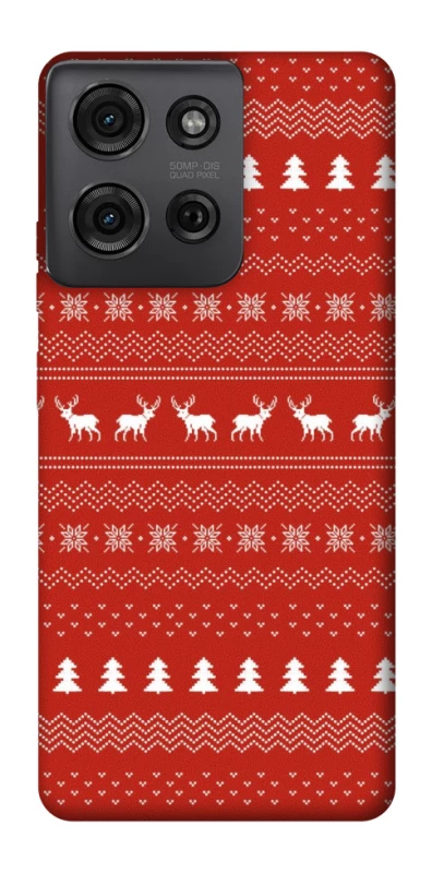 Чохол на Motorola Moto G75 Новорічний v12 фото 1 з 1