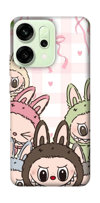 Чехол на Oppo Reno 14 All Labubu 2 фото 1 из 1