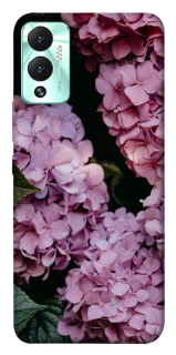 Чехол на Infinix Hot 12 Play Розовые гартензии фото 1 из 1