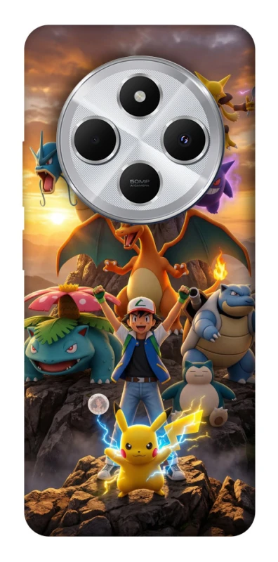 Чехол на Xiaomi Redmi 14C / Poco C75 Pokemon фото 1 из 1