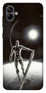 Чехол на Samsung Galaxy A04 Серебряный сёрфер фото 1 из 1