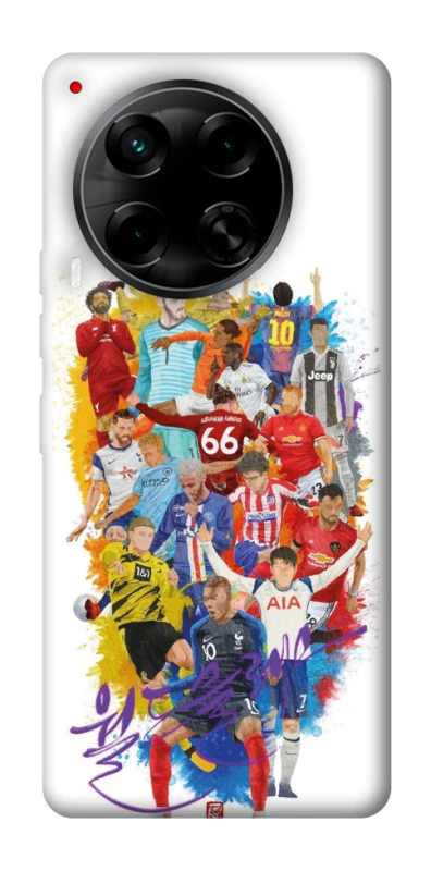 Чехол на TECNO Camon 30 (CL6) Football Abstract v2 фото 1 из 1
