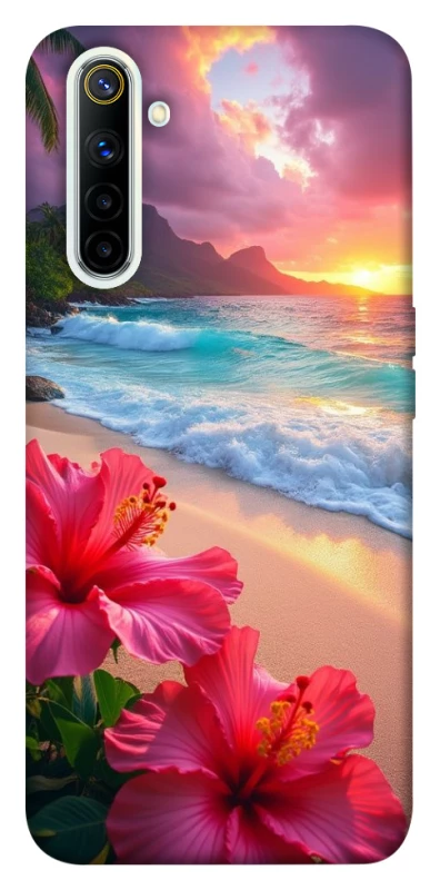 Чохол на Realme 6 Flowers v21 фото 1 з 1