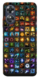 Чехол на Oppo A17 Abilities menu ver.3 фото 1 из 1