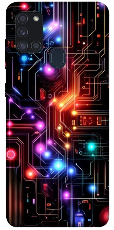 Чехол на Samsung Galaxy A21s CyberPhone v7 фото 1 из 1