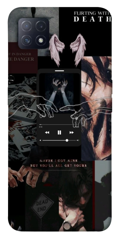 Чохол на Oppo A72 5G / A73 5G Flirt collage фото 1 з 1