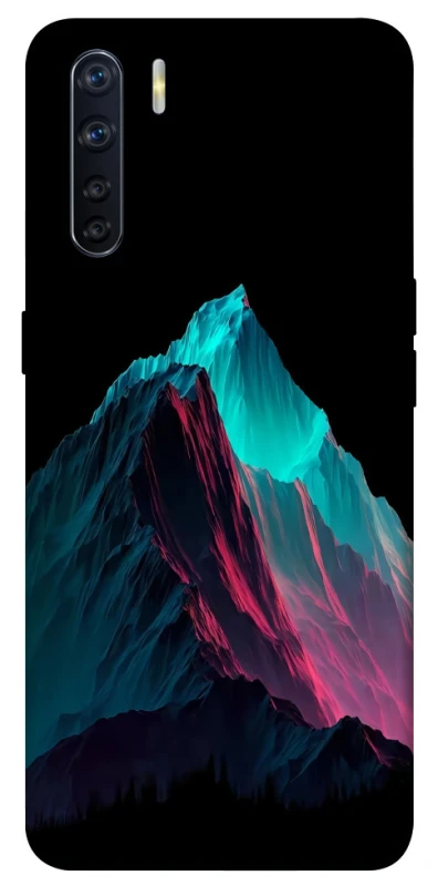 Чехол на Oppo A91 Neon mountains фото 1 из 1