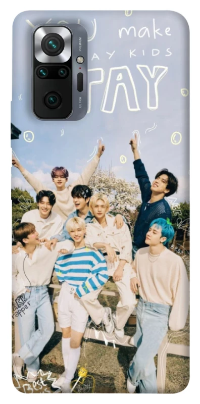Чехол на Xiaomi Redmi Note 10 Pro Stray Kids One Team фото 1 из 1
