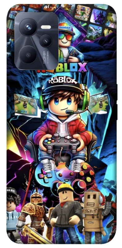Чехол на Realme C35 Roblox collage ver.4 фото 1 из 1