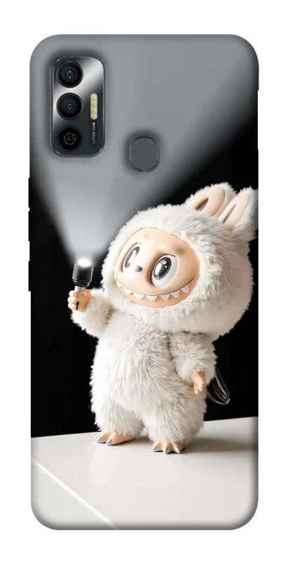 Чохол на TECNO Spark 7 Labubu with flashlight ver.2 фото 1 з 1