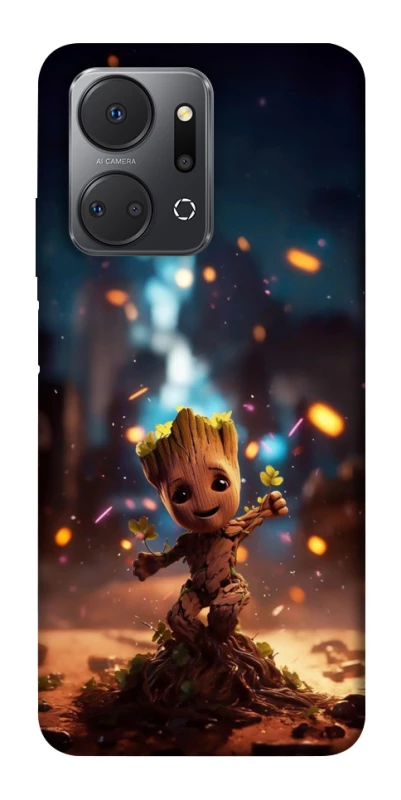 Чехол на Huawei Honor X7a Baby Groot v3 фото 1 из 1