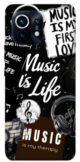 Чохол на Xiaomi Mi 11 Music is Life фото 1 з 1