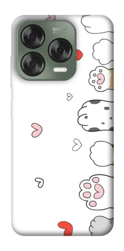 Чехол на ZTE Nubia V70 Design Paws фото 1 из 1