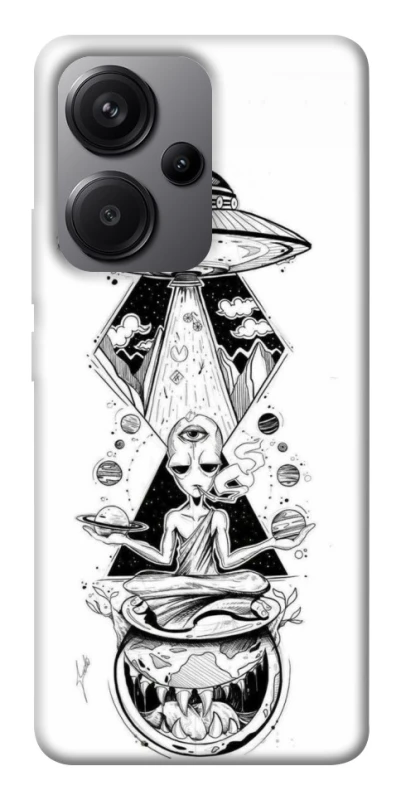 Чехол на Xiaomi Redmi Note 13 Pro+ Tattoo ver.4 фото 1 из 1