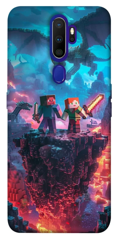 Чохол на Oppo A5 (2020) / Oppo A9 (2020) Minecraft v3 фото 1 з 1