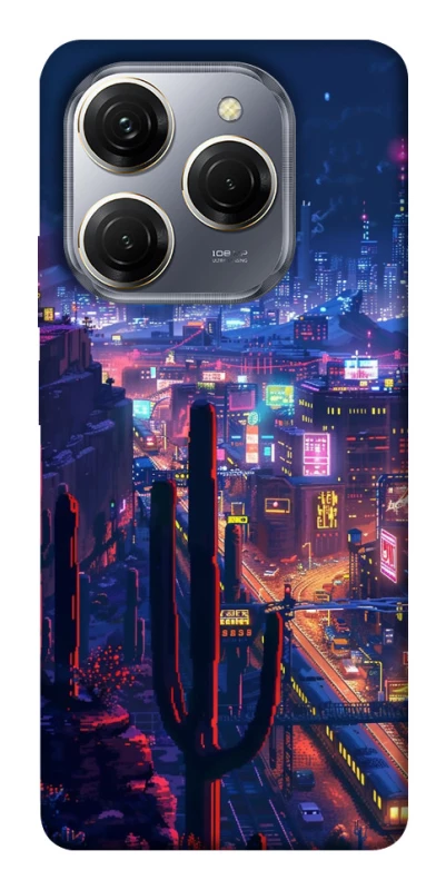 Чохол на TECNO Spark 20 Pro Night city фото 1 з 1