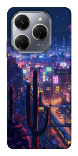 Чехол на TECNO Spark 20 Pro Night city фото 1 из 1