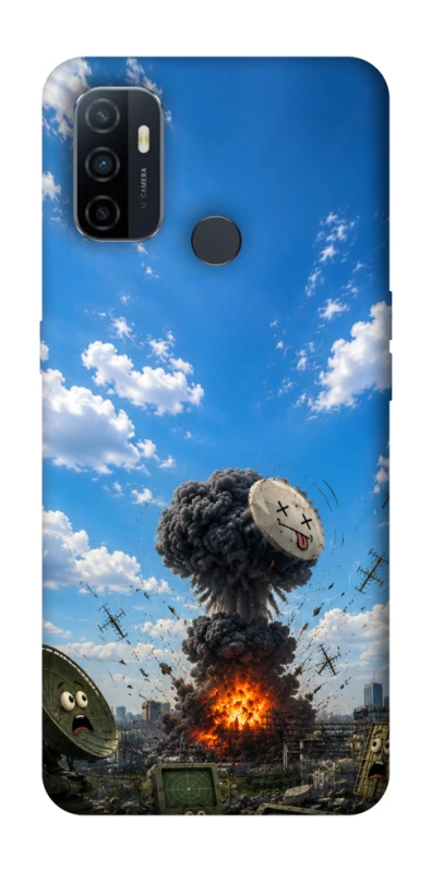 Чохол на Oppo A53 / A32 / A33 Moscow never sleeps ver.6 фото 1 з 1