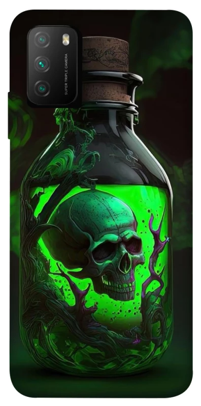 Чохол на Xiaomi Poco M3 Skull bottle фото 1 з 1