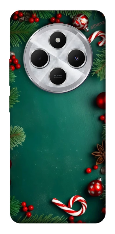 Чохол на Xiaomi Redmi 14C / Poco C75 Новорічний v35 фото 1 з 1