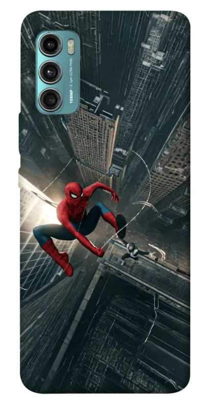 Чехол на Motorola Moto G60 Spider Man ver.4 фото 1 из 1