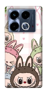 Чохол на Infinix Note 40 4G All Labubu 2 фото 1 з 1