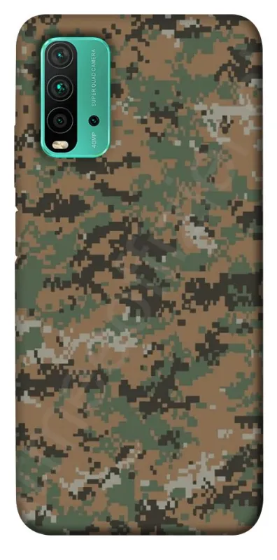 Чохол на Xiaomi Redmi Note 9 4G / Redmi 9 Power Camouflage v32 фото 1 з 1