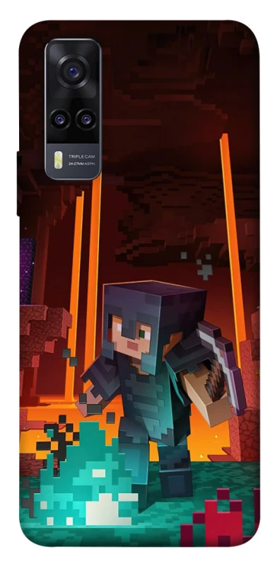 Чехол на Vivo Y31 Minecraft game adventure фото 1 из 1