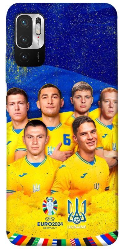 Чехол на Xiaomi Redmi Note 10 5G Сбоная Украины v2 фото 1 из 1