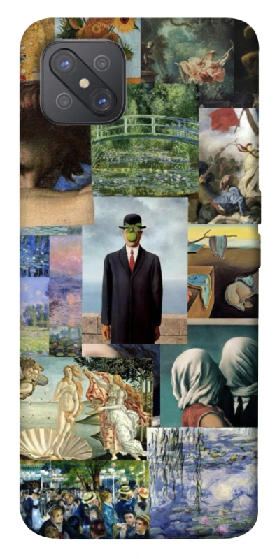 Чехол на Oppo A92s Art collage ver.4 фото 1 из 1