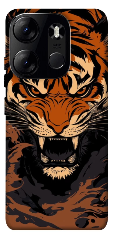 Чохол на Tecno Spark Go 2023 cool tiger фото 1 з 1
