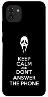 Чехол на Samsung Galaxy A03 Dont Answer The Phone фото 1 из 1