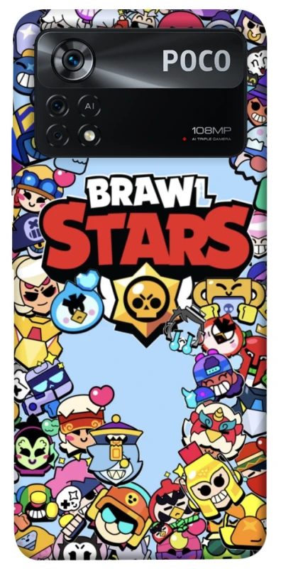 Чехол на Xiaomi Poco X4 Pro 5G Brawl Stars ver.2 фото 1 из 1