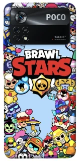 Чохол на Xiaomi Poco X4 Pro 5G Brawl Stars ver.2 фото 1 з 1