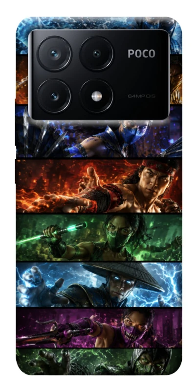 Чохол на Xiaomi Poco X6 Mortal Kombat ver.2 фото 1 з 1