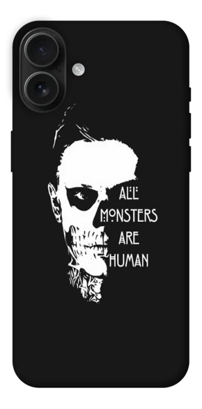 Чехол на Apple iPhone 16 Plus All Monsters are Human фото 1 из 1
