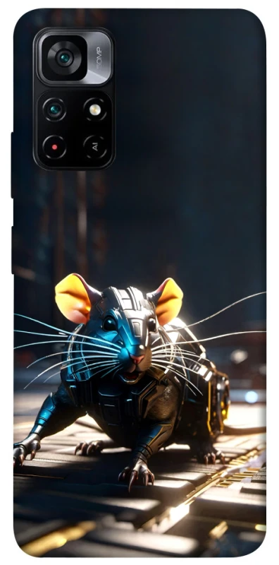 Чохол на Xiaomi Poco M4 Pro 5G Cyber rat фото 1 з 1