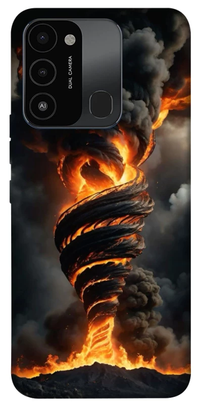 Чохол на TECNO Spark 8C Вогняний торнадо фото 1 з 1