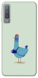 Чохол на Samsung A750 Galaxy A7 (2018) Голуб-детектив фото 1 з 1