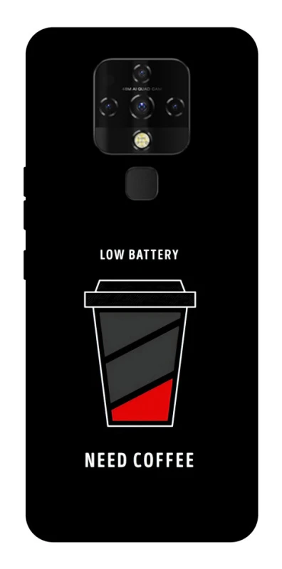 Чехол на TECNO Camon 16 SE Low battery фото 1 из 1