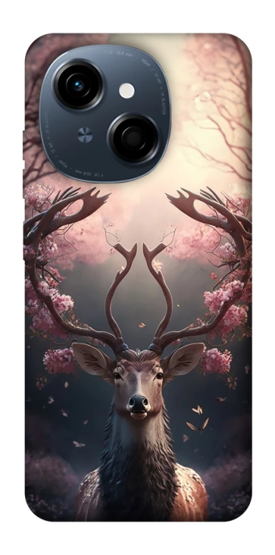 Чехол на TECNO Spark Go 1 Скандинавский олень v3 фото 1 из 1