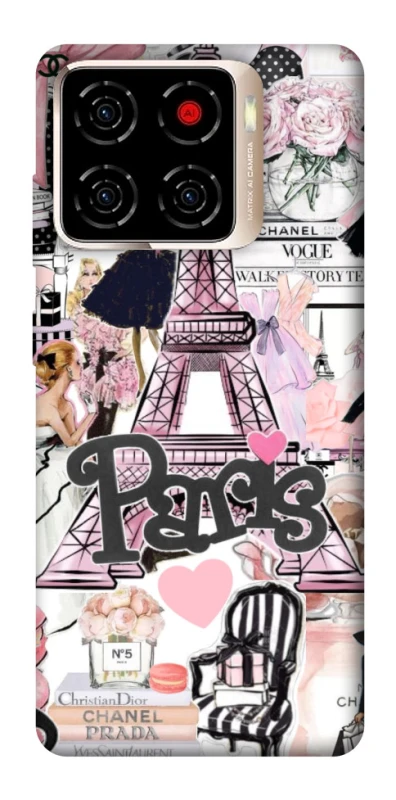 Чохол на ZTE Blade A56 Fashion collage ver.8 фото 1 з 1