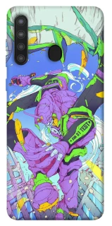 Чохол на Samsung Galaxy A21 Євангеліон v2 фото 1 з 1