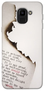 Чехол на Samsung J600F Galaxy J6 (2018) Стихи фото 1 из 1