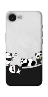 Чехол на Apple iPhone 17e (6.1") Four pandas фото 1 из 1