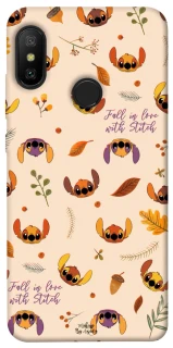 Чохол на Xiaomi Mi A2 Lite / Xiaomi Redmi 6 Pro Fall in love with Stitch фото 1 з 1